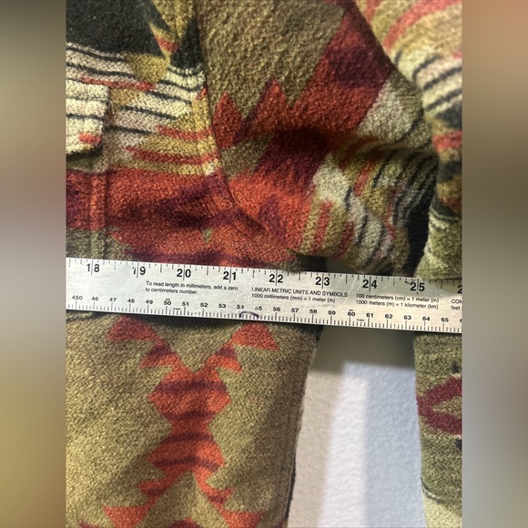 C.E. Schmidt Men's Workwear Shirt Chore Jacket Aztec Southwest Print Size L EUC - Picture 10 of 10